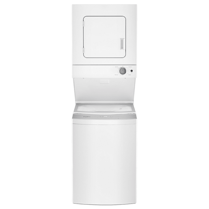 Whirlpool WET4024HW 24 inch White Electric Washer/Dryer Stacked Laundry Center